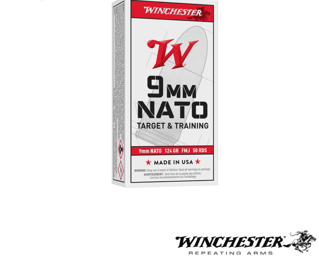 Winchester 9mm 124gr. FMJ 50rds