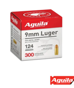 Aguila 9mm 124gr. FMJ 300rds