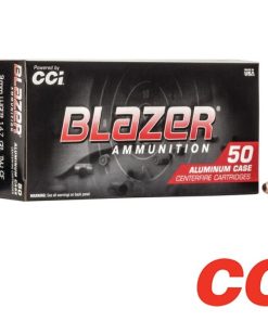 CCI Blazer Aluminum 9MM, Total Metal Jacket, 147 GR Clean Fi (50rds & 1000rds)