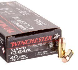Winchester Super Clean .40 S&W 120gr FMJ 50rds