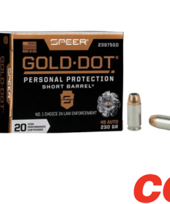 CCI Speer Gold Dot Short Barrel .45 ACP 230gr. HP 20rds