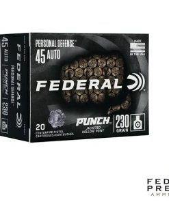Federal Premium Punch .45 ACP 230gr. JHP 20rds