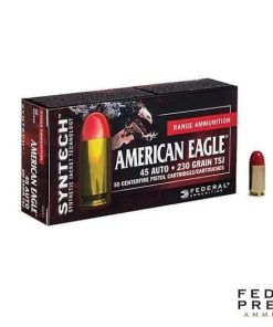 Federal American Eagle .45 ACP 230gr. TSJ (50rds, 500rds & 1000rds)