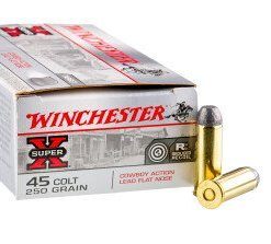 Winchester .45 Long-Colt 250gr LFN (50rds & 500rds)