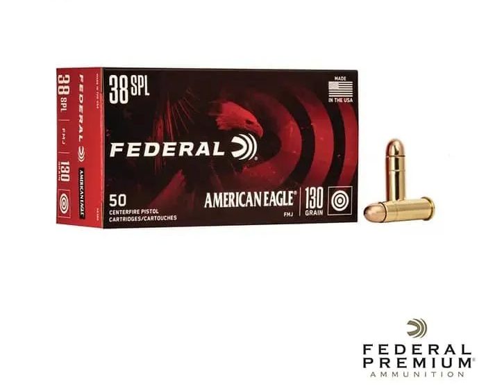Federal American Eagle .38 Special 130gr. FMJ 1000rds