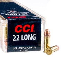 CCI  .22 Long 29gr CPRN 100rds