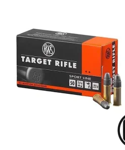 RWS Target Rifle .22LR 40gr. LRN 50rds