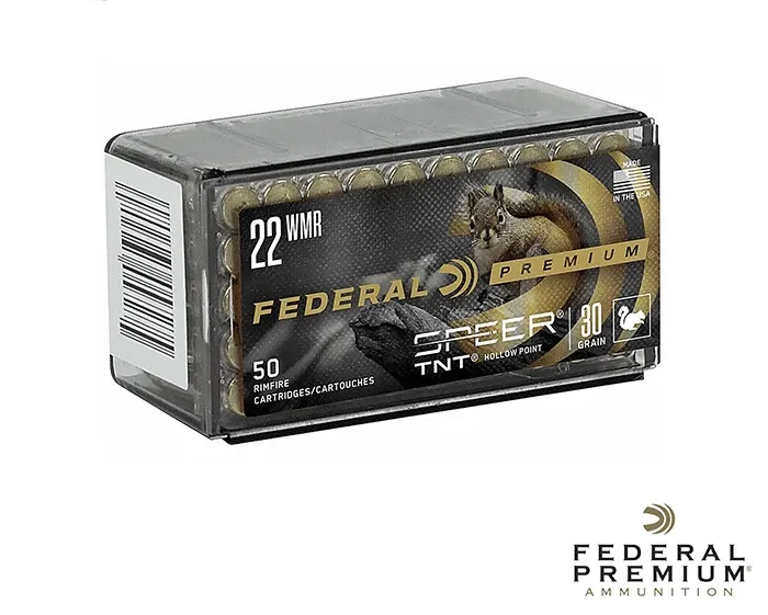 Federal Premium V-Shok .22WMR 30gr. JHP (50rds & 500rds)