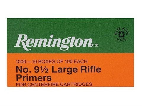 Remington Large Rifle Primers #9-1/2 Box of 1000