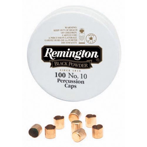 REMINGTON 22617 #10 PERCUSSION CAPS 100 CT