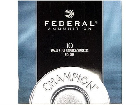 Federal Small Rifle Primers #205 Box of 1000