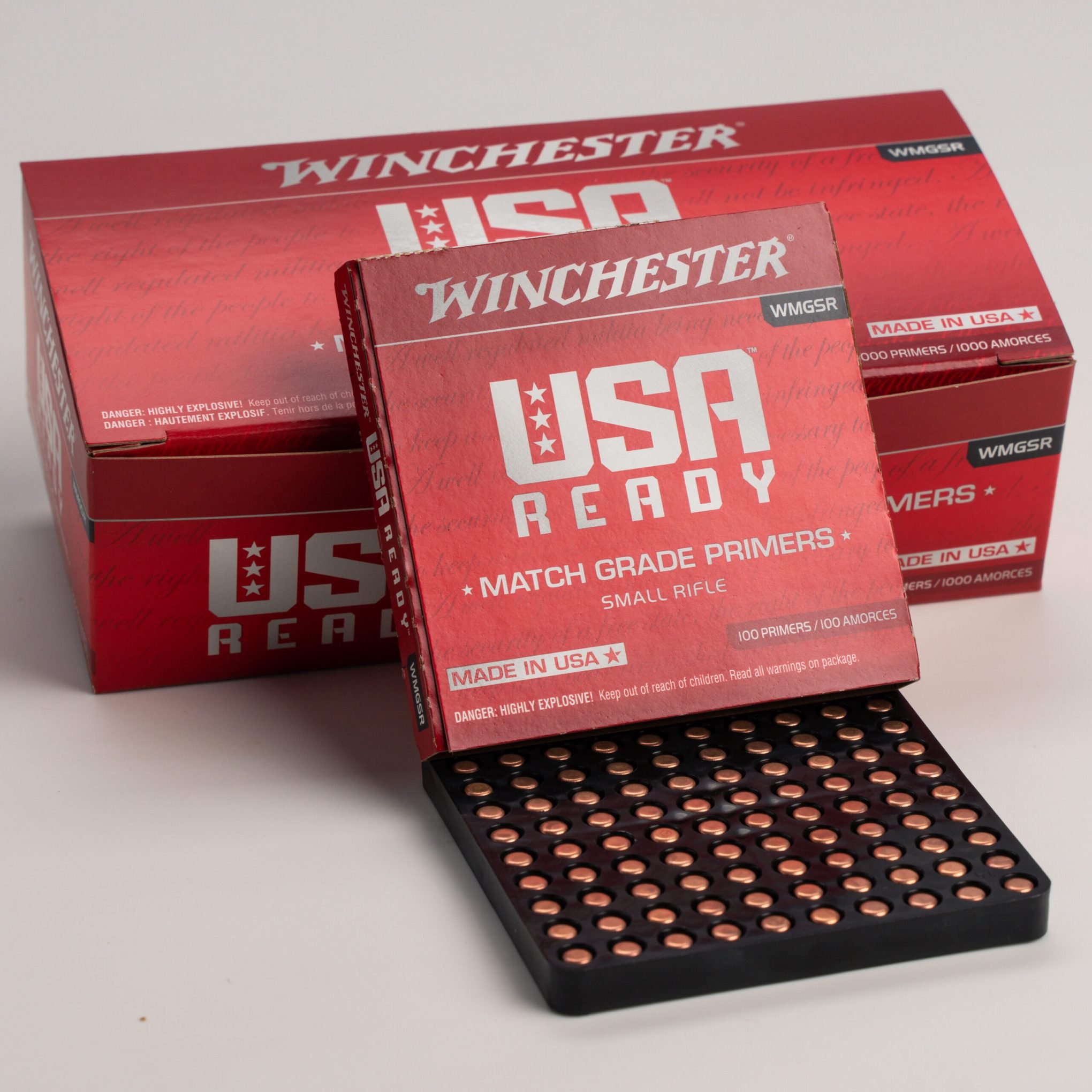 Winchester USA Ready Small Rifle Match Primers Box of 1000