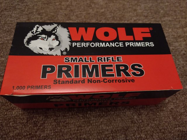 Small Rifle β Wolf Performance Primers