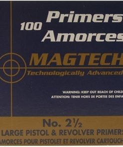 Magtech Large Pistol Primers #2-1/2