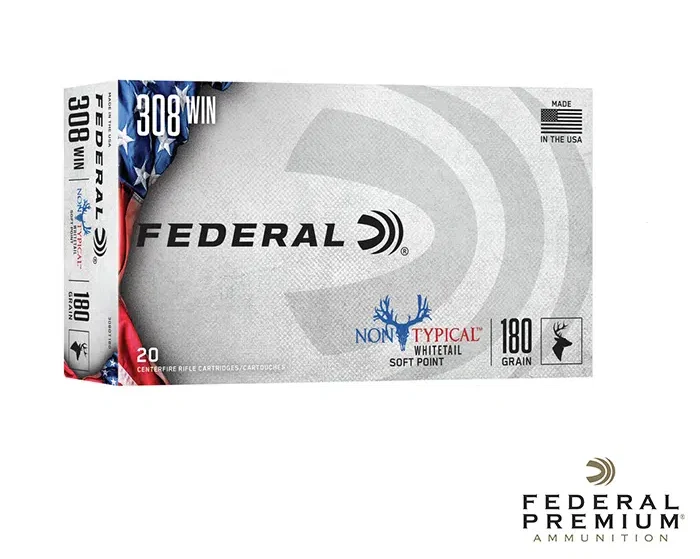 Federal Non Typical .308 Win 180gr. SP (20rds & 200rds)
