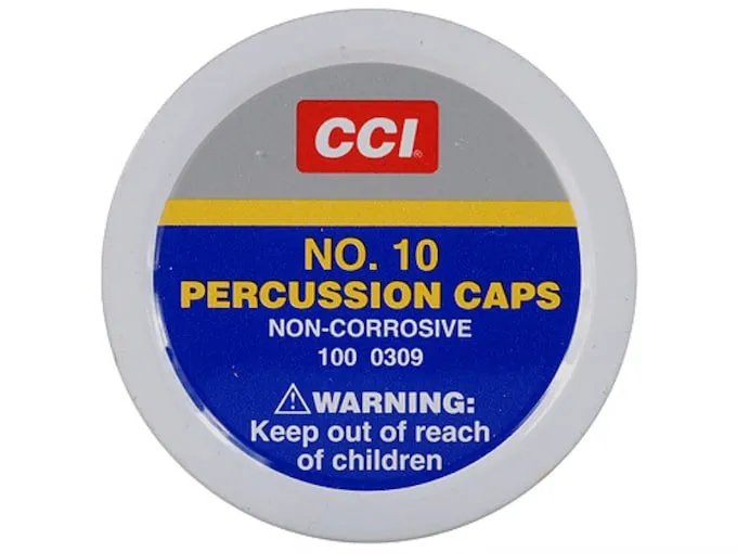 CCI #10 PERCUSSION CAPS 100 CT