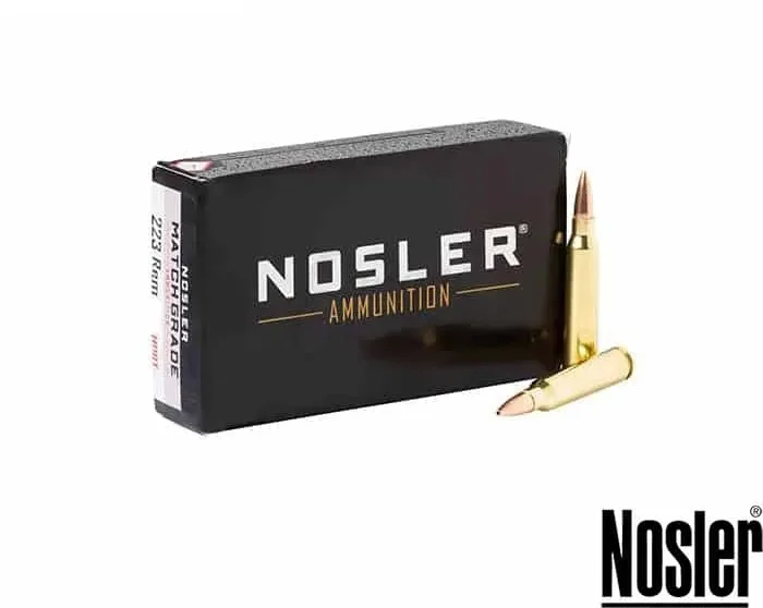 Nosler Match Grade .223 Rem 69gr. HPBT 20rds