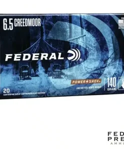 Federal Power-Shok 6.5 Creedmoor 140gr. SP 20rds