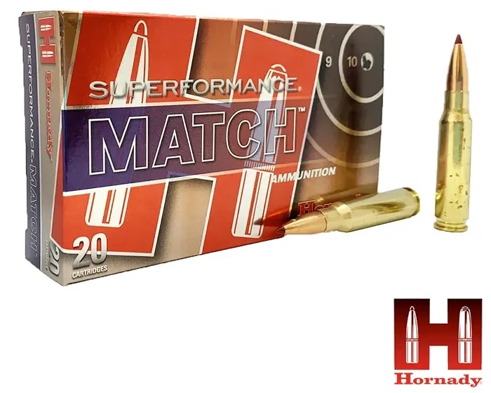 Hornady Superformance Match .308 Win 168gr. (20rds & 200rds)