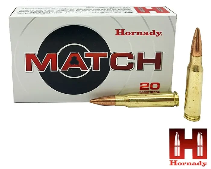 Hornady Match .223 Rem 75gr. BTHP (20rds & 200rds)