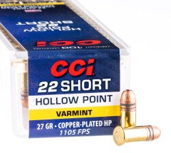 CCI .22 Short 27gr CPHP 5000rds