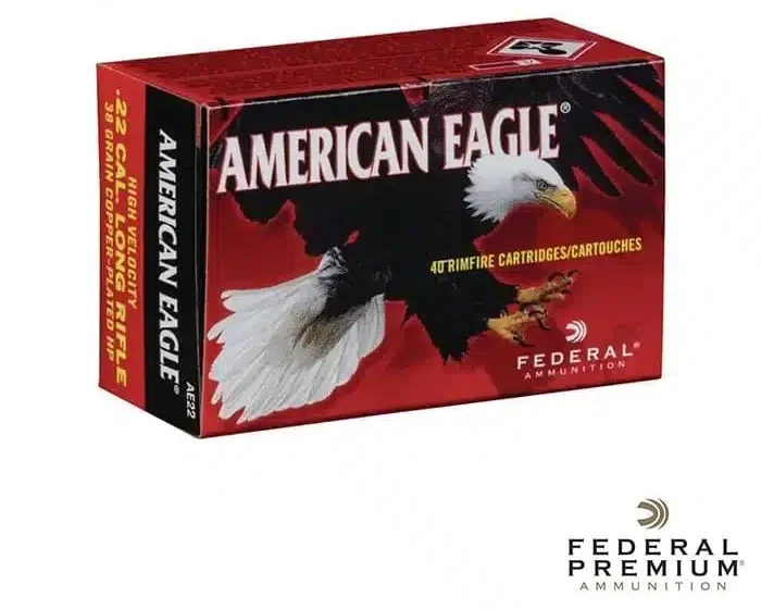 Federal American Eagle .22LR 38gr. CHP (400rds & 4000rds)