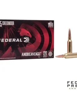 Federal American Eagle 6.5 Creedmoor 120gr. TMJ (20rds & 200rds)