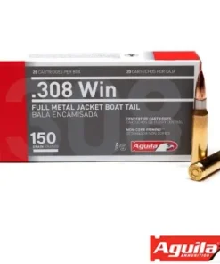 Aguila .308 Win 150gr. FMJBT 20rds