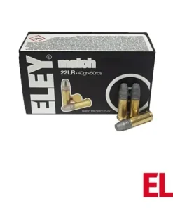 Eley Match .22LR 40gr. PFN (50rds & 500rds)