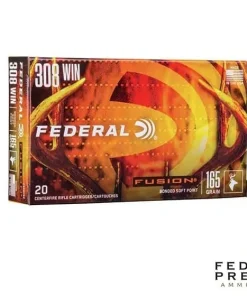 Federal Fusion .308 Win 165gr. SP (20rds & 200rds)
