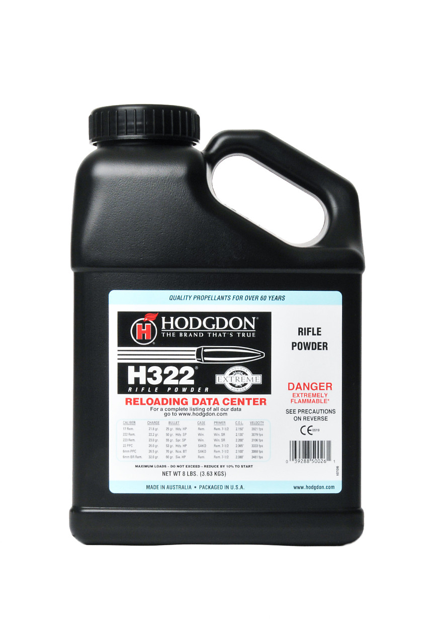 Hodgdon H322 Smokeless Gun Powder - Image 2