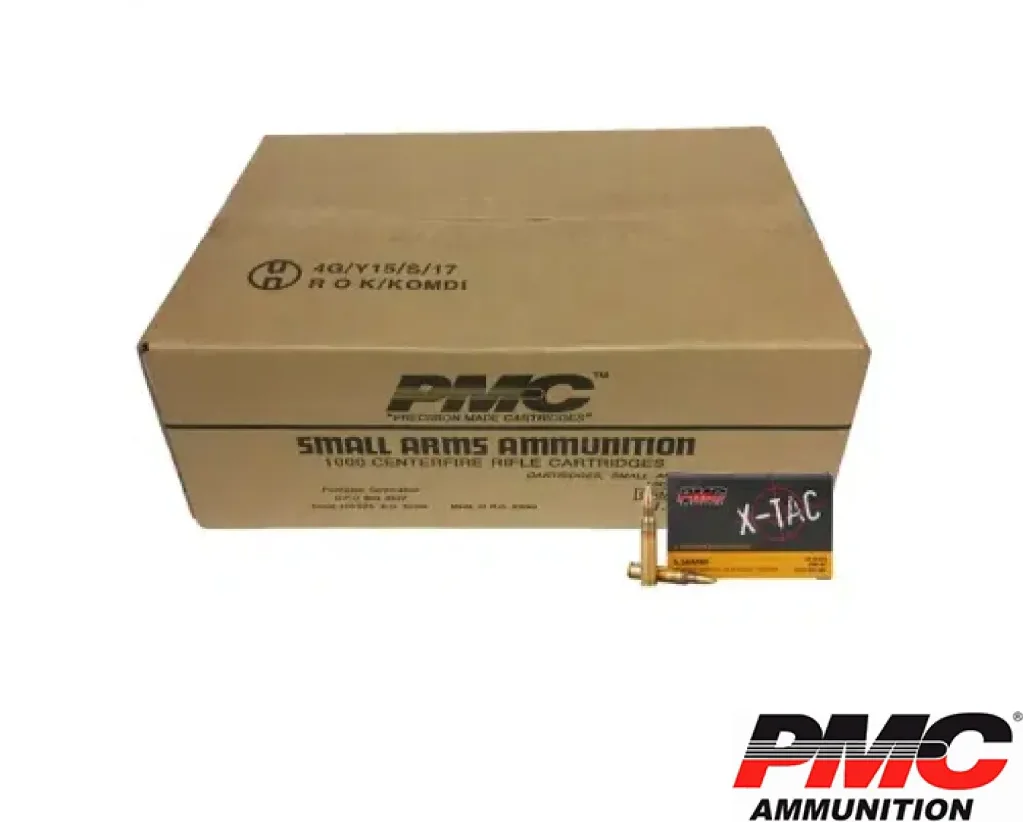 PMC X-Tac 5.56 NATO 55gr. FMJ-BT 1000rds
