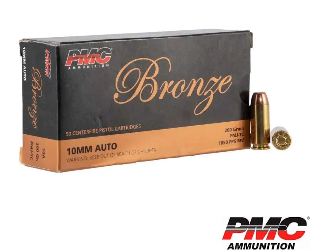 PMC 10mm 200gr. FMJ-TC (50rds & 1000rds)