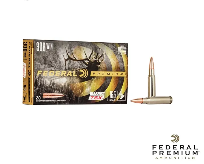 Federal Barnes .308 Win 165gr. TSX 20rds