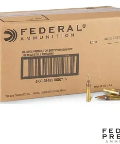 Federal 5.56 NATO 55gr. FMJ-BT 1000rds