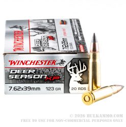 Winchester Deer Season XP 7.62x39mm 123gr XP 20rds
