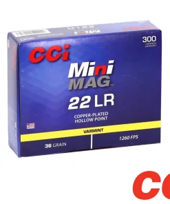 CCI Mini-Mag Troy Landry Special Edition .22LR 36gr. CPHP (300rds & 3000rds)