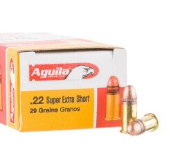 Aguila .22 Short 29gr CPRN 50rds