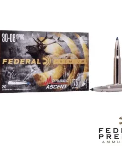 Federal Terminal Ascent .30-06 Springfield 175gr. PT (20rds & 200rds)