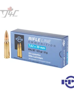 PPU 7.62x39mm 123gr. FMJ (20rds & 500rds)