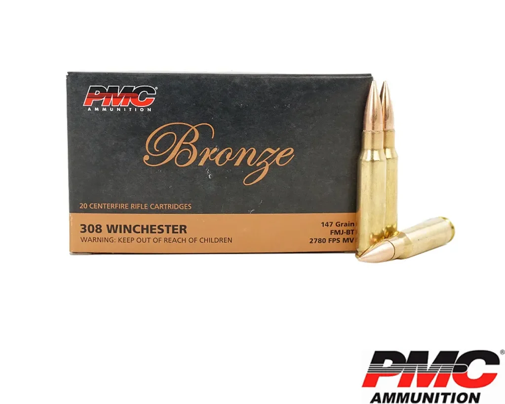 PMC Bronze .308 Win 147gr. FMJ-BT 500rds
