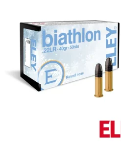Eley Biathlon Club .22LR 40gr. RN (50rds & 500rds)