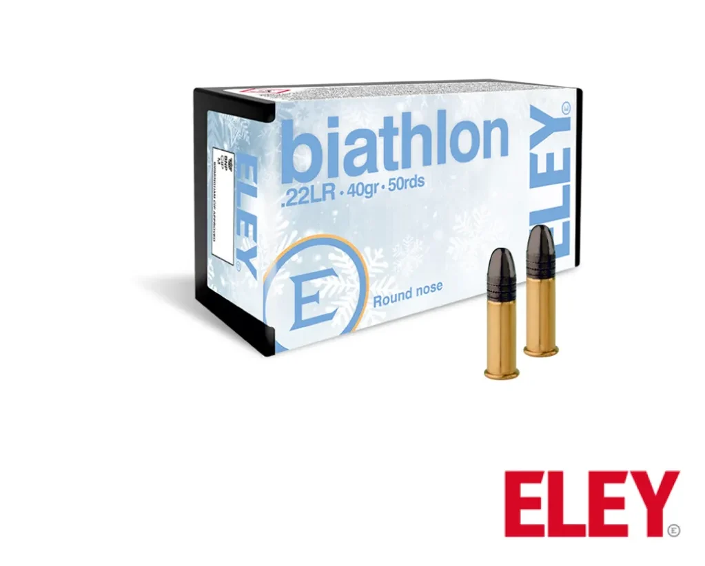 Eley Biathlon Club .22LR 40gr. RN (50rds & 500rds)