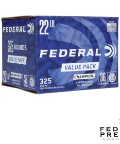 Federal Champion .22LR 36gr. HP Value Pack 325rds