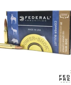 Federal Power-Shok .308 Win 150gr. CHP 20rds
