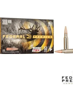Federal Vital Shok .308 Win 150gr. Barnes TSX 20rds
